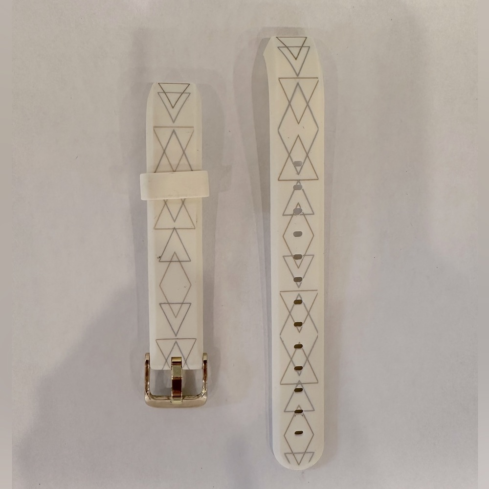 GUC White and Gold Fitbit Alta Band by EndScene